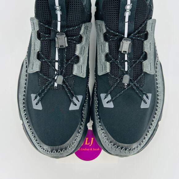 On Running Women's Cloud Away Toggle Running Sneaker Shoes Black/Rock Size 10 - Picture 4 of 11